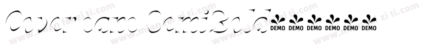 Cover sans SemiBold字体转换